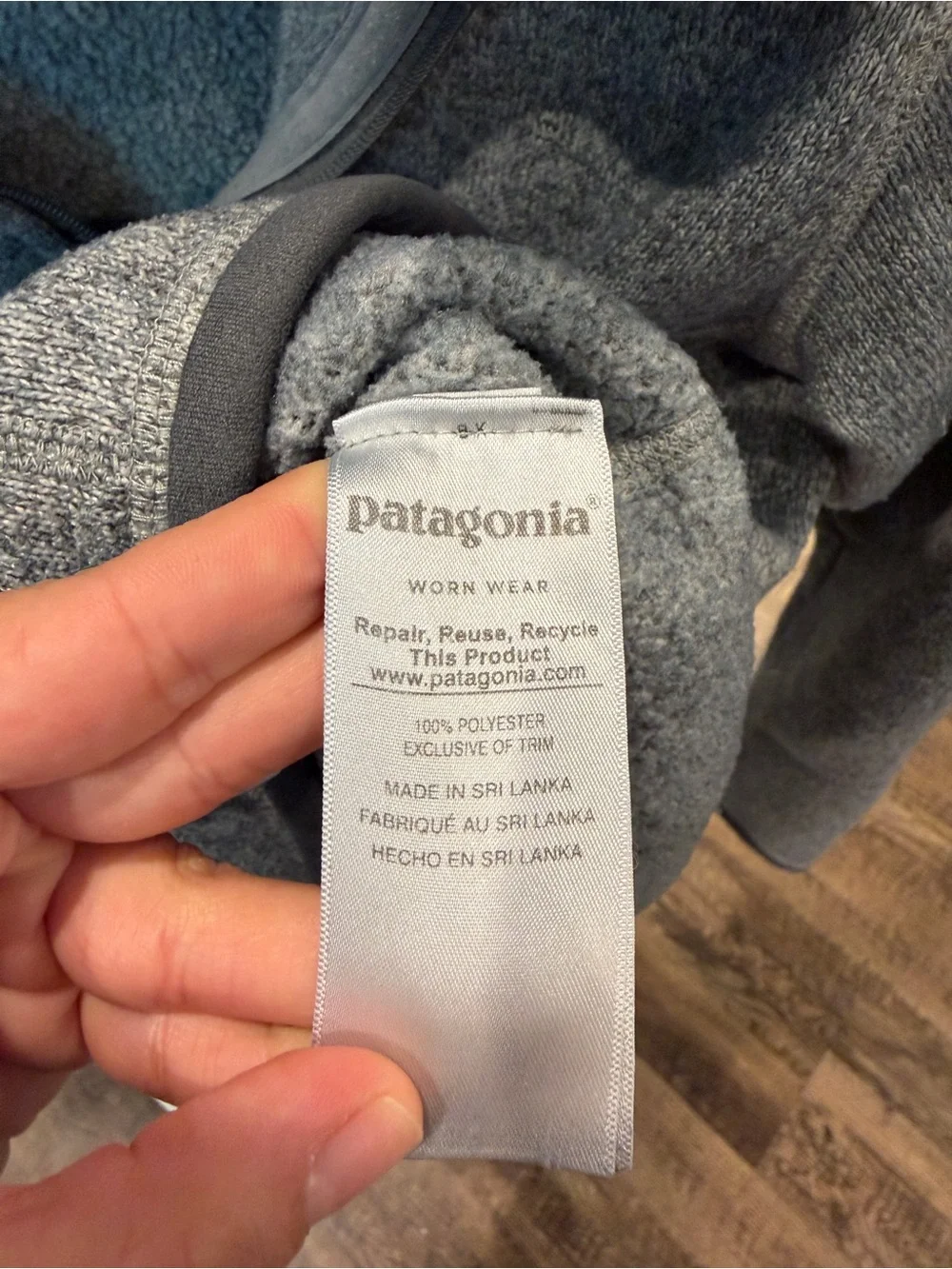 Patagonia Gray Full-Zip Fleece Jacket - Kids